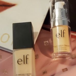 ELF flawless foundation and foundation serum